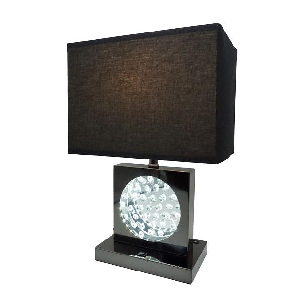 Crown Mark 6289T-BN Black Nickel Table Lamp IMAGE 1